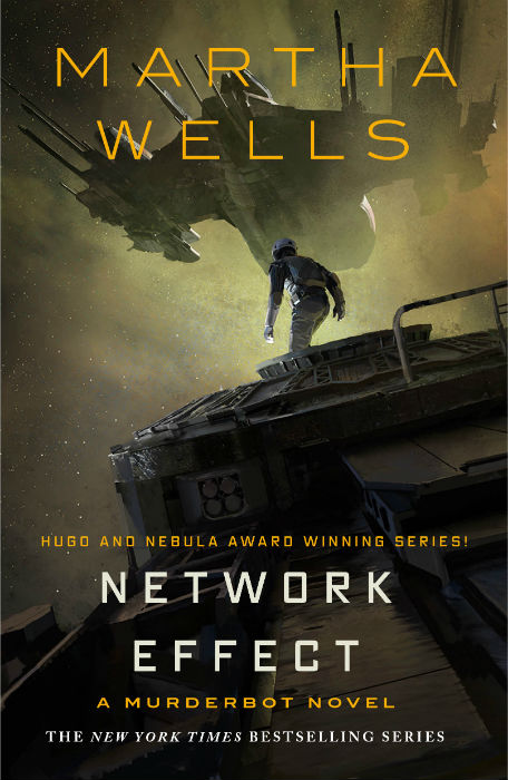 Network Effect (The Murderbot Diaries #5) by Martha Wells book cover