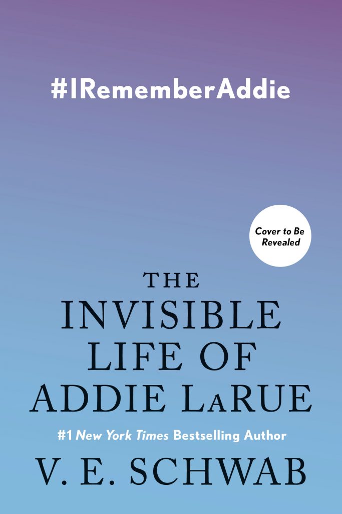 The Invisible Life of Addie LaRue by V.E. Schwab book cover