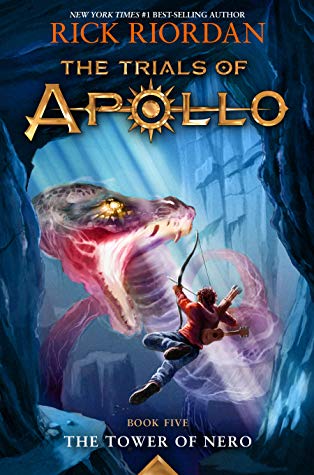 The Tower of Nero (The Trials of Apollo #5) by Rick Riordan book cover