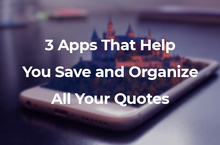 best apps to save quotes